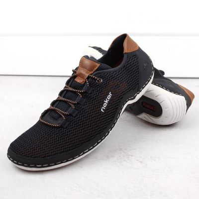 13. Bequeme Rieker M RKR666 marineblaue Schuhe