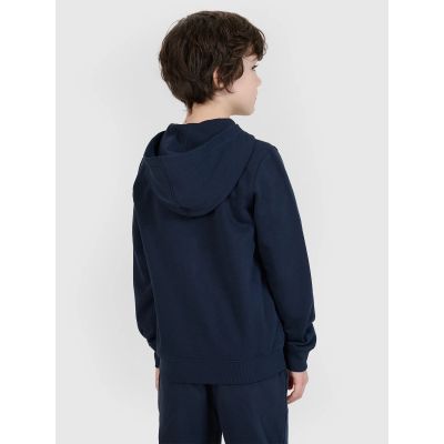 3. Jungen-Sweatshirt mit Reißverschluss und Kapuze 4F 4FJWSS25TSWSM1714-31S