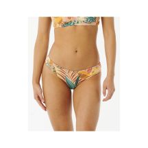 RIP CURL Brazilian Soul Revo Cheeky Badeslips in Grün und Gelb