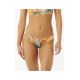 RIP CURL Brazilian Soul Revo Cheeky Badeslips in Grün und Gelb