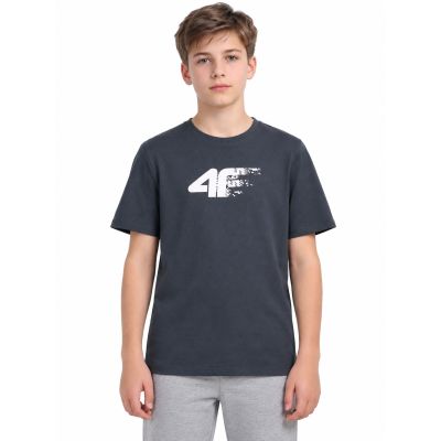3. Bedrucktes Jungen-T-Shirt 4F 4FJWAW26TTSHM3515-23S