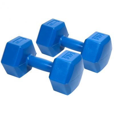 EB FIT Composite Hantelset 2x4kg blau 1027043