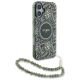 3. Guess IML Flowers Allover Electro With Pearl Strap MagSafe Hülle für iPhone 16 - grün