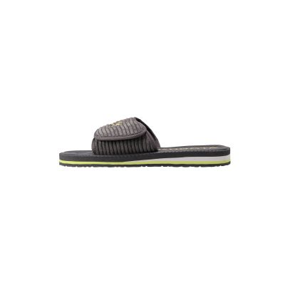15. Kubota Flip-Flops aus Cord mit Klettverschluss, Graphit KUBKRZ-AW23-02-28
