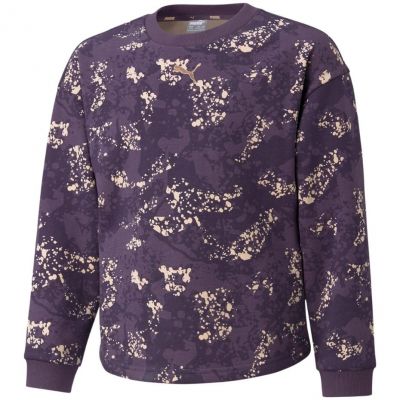 Puma Alpha AOP Crew FL Jr Sweatshirt 589241 16