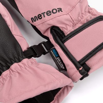 4. Winterhandschuhe Meteor Hazy S rosa/schwarz