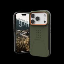 UAG Civilian MagSafe Hülle für iPhone 17 Pro - Oliv und Orange