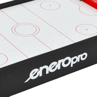 12. Tischspiel Airhockey 60x32,5x14cm Schwarz Enero Pro