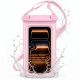3. Tech-Protect UWC7 6,9" wasserdichte Hülle - pink