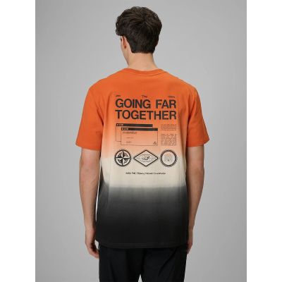 2. Lässiges Herren-T-Shirt mit Aufdruck 4F 4FRSS26TTSHM3815-70A