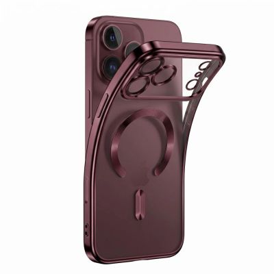 5. Tech-Protect MagFlex Hülle für iPhone 18 Pro / 17 Pro – burgunderrot