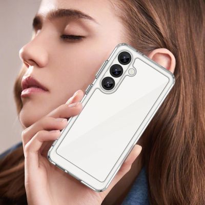 6. Outer Space Case mit Gelrahmen für Xiaomi Poco F7 Pro - Transparent