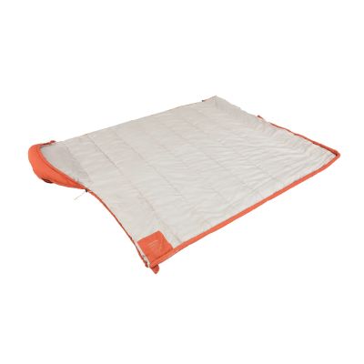 6. Outwell 230477 Schlafsack für Erwachsene, halbrechteckig, Polyester, Orange