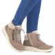 44. Beige Damen-Lederboots, wasserdicht – Rieker L7701-24