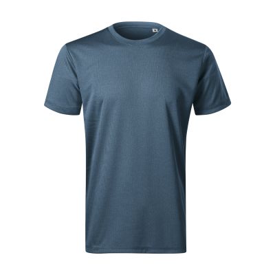 2. Zoom Herren-T-Shirt (dunkelblaue Denim-Melange)