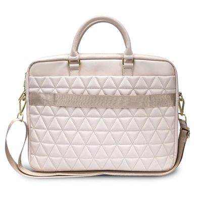 3. Guess Stepptasche für einen 16-Zoll-Laptop – Rosa