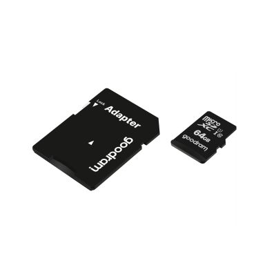 GoodRam M1AA-0640R12 Speicherkarte (64 GB; Klasse 10; + Adapter)