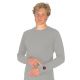 6. Glovii GJ1GL Shirt/Top Sweatshirt Rundhalsausschnitt Langarm Elastan, Polyester