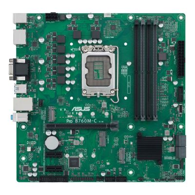 2. ASUS PRO B760M-C-CSM 90MB1DX0-M0EAYC Intel B760 LGA 1700 Micro-ATX-Mainboard