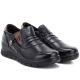 4. Schwarze Keilschuhe aus Leder für Damen, Vinceza 133118