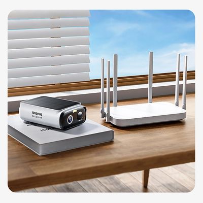 10. Baseus Security S1 Lite 2K Außenkamera – Weiß
