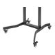 4. Equip Bodenständerhalter 55-100"/1TFT 120kg 1Regal Massiv Einzelhandel (650633)