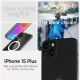 14. Spigen Ultra Hybrid Mag-Hülle mit MagSafe für iPhone 15 Plus – Weiß