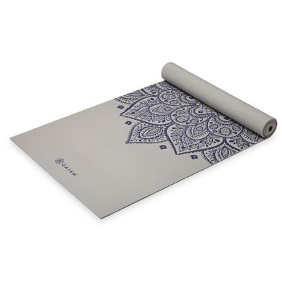 7. Gaiam Sustained Sundial Flower Yogamatte 5 mm 65732