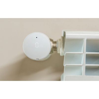6. Shelly BLU TRV Thermostatkopf Weiß