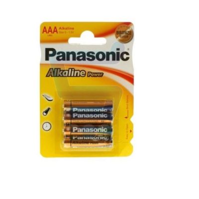 LR03 Panasonic AAA-Batterien, Blisterpackung, 4 Stück