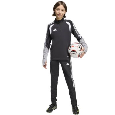 12. adidas Tiro 26 Wettkampf-Trainingshose für Kinder, Schwarz-Weiß, KA5133