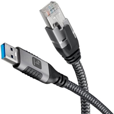 4. TECHLY USB-A ZU GIGABIT ETHERNET RJ45 1M ADAPTER/NETZWERKKABEL