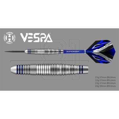 12. Harrows Vespa Messing Steeltip Darts HS-TNK-000013889