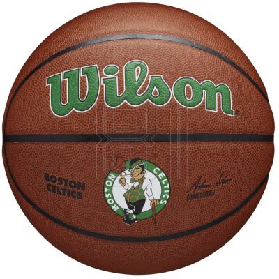 4. Wilson Team Alliance Boston Celtics Ball WTB3100XBBOS Basketball