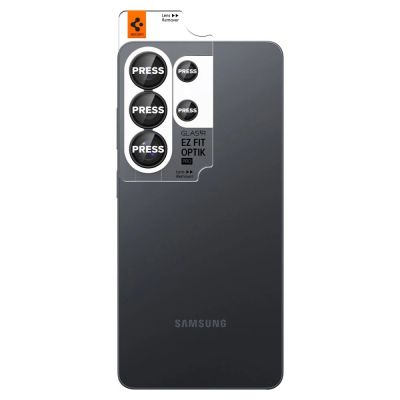 2. Spigen Glas.Tr Ez Fit Optik Pro HD Kameraschutzhülle (2er-Pack) für Samsung Galaxy S26 Ultra – Schwarz