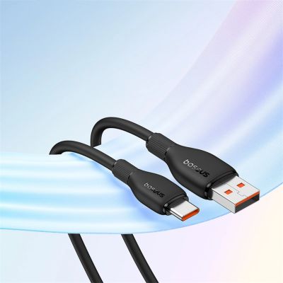 13. Baseus Pudding Series 100W USB-A - USB-C Kabel 2m - Schwarz