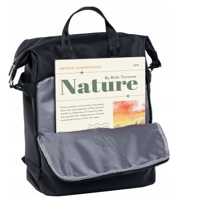 7. NOVEEN CTB300 Schwarzer Kabinen-Reiserucksack 40x50x16