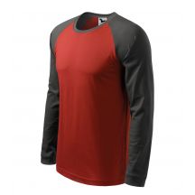 Malfini Street LS M T-Shirt MLI-13023 Marlboro Rot