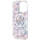 7. Guess GUHMP14LHCFWSP iPhone 14 Pro 6.1" pink/pink Hardcase Flower MagSafe