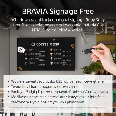 5. Sony Bravia Digital Signage FW-50EZ20L FW50EZ20L (FW-50EZ20L)