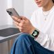 4. Tech-Protect Silikonarmband für Apple Watch 40/41/42 mm – Hellgrün