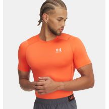 UA HG Armor Comp SS Herren Trainingstop Orange (1361518-847)