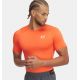 UA HG Armor Comp SS Herren Trainingstop Orange (1361518-847)