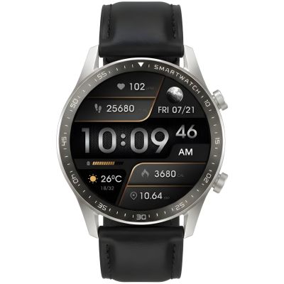 8. Smartwatch Gravity Silver 2 Armbänder GT10-7