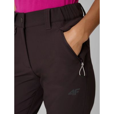 8. Damen-Trekkinghose Softshell, winddichte Membran 10000 4F 4FRAW26TFTRF1608-80S