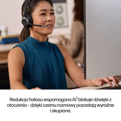 161. HP Poly Mission 815 Mono-USB-Kabel-Headset