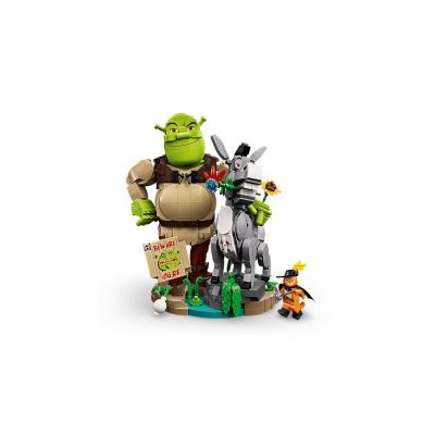 6. LEGO Icons 72423 – Shrek, Esel & Der gestiefelte Kater