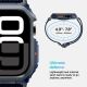 10. Spigen Lite Fit "Pro" Armband für Apple Watch 10 46mm - Marineblau