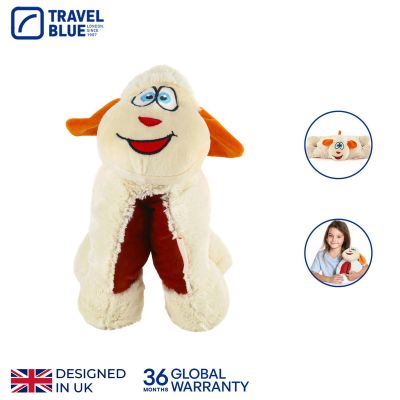 5. TRAVEL BLUE Kinder-Reisekissen SCHAF SNOWY