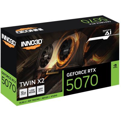 2. INNO3D GeForce RTX 5070 Twin X2 12GB Grafikkarte